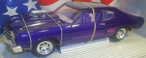 1970 ERTL CHEVROLET CHEVELLE SS454 LS6 AMERICAN MUSCLE  