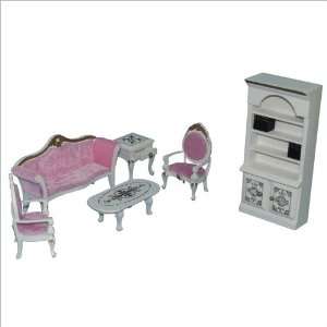   Living Room Set (For Doll House) by Teamson Design Corp. Toys & Games