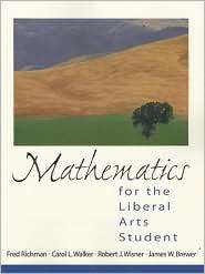 Mathematics for the Liberal Arts Student, (0130145475), Fred Richman 
