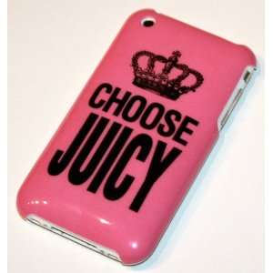  People say CHOOSE JUICY iphone 3 3GS case Cell Phones 