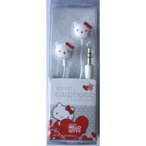  Koolshop sanrio Hello Kitty Stereo Earbuds Earphones 