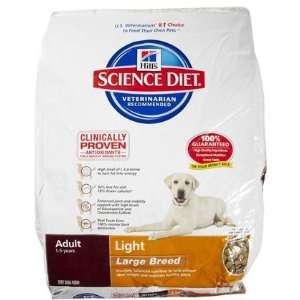 Hills Science Diet Light Canine Adult   Large Breed   35 lb (Quantity 