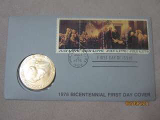 1976 Bicentennial First Day Cover Commemorative  