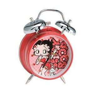  Betty Boop Twin Bell Alarm Clock: Home & Kitchen