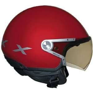  Nexx X60 Rap Red Shiny Small Open Face Helmet Automotive