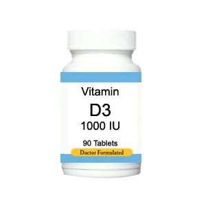 Vitamin D3 (Cholecalciferol) 1000iu supplement tablets   Endoresed by 