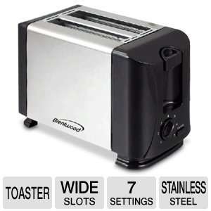  Brentwood Two Slice 7 Settings Toaster