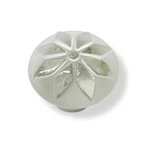  Betsy Fields Glass Cabinet Knob Clear Flower: Home 