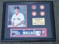 2004 Boston Red Sox World Series Locker Room Name Plate  