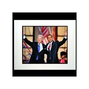  Barack Obama and Joe Biden 11 x 14 Matted Photograph 