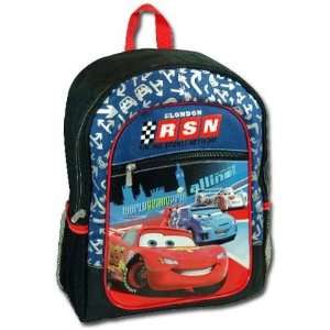 Disney Cars London World Grand Prix Childrens Large Backpack (16 