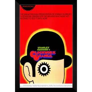  A Clockwork Orange FRAMED 27x40 Movie Poster