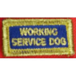  Working Service Dog Patch