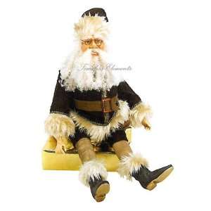 26.5H Sitting Santa Claus, Holiday Decor, Christmas 
