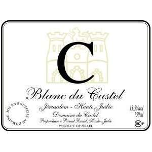   Jerusalem   Haute Judee C Blanc Du Castel Kosher 750ml Grocery