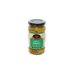 Deep Home Style Green Chili Pickle: Grocery & Gourmet Food