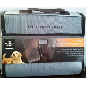  The Sharper Image 6 Piece Pet Grooming Kit