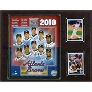  MLB Atlanta Braves 2010 Team Plaque: Sports & Outdoors