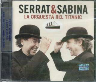   & JOAQUIN SABINA LA ORQUESTA DEL TITANIC SEALED CD NEW 2012  