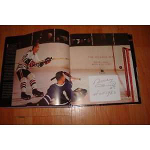 Bobby Hull Signed Book W/COA Chicago Blackhawks  Sports 
