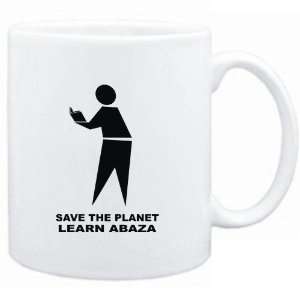 Mug White  save the planet learn Abaza  Languages:  