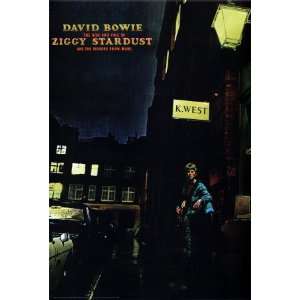  David Bowie Rise & Fall Of Ziggy Stardust Poster: Home 