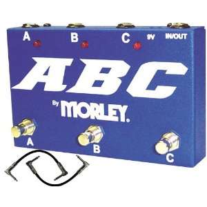  Morley ABC Selector/Combiner with 2 Free 6 Patch Cables 