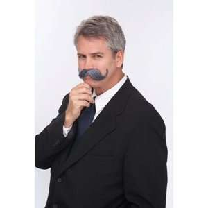  Handle Bar Mustache   Grey: Toys & Games