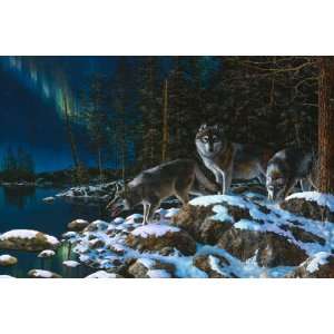  Wolf Print Night Lights