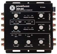 POWERBASS XEX 23 2 OR 3 WAY ELECTRONIC CAR CROSSOVER  