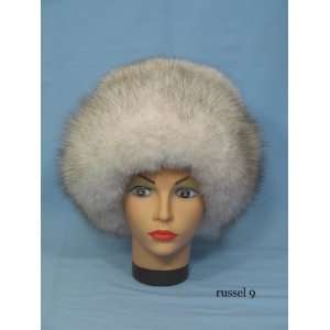 Arctic Fox Real FUR Winter Boyarka Style Hat TOP QLTY