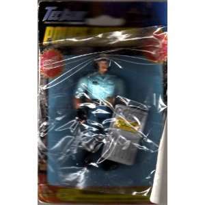   Command) Blue Police Patrol Action Figure in Riot Gear: Toys & Games