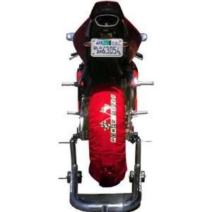  Powerstands Tire Warmers   Red TW SBK RED Automotive