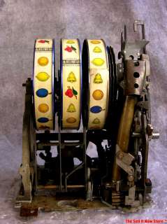   Novelty Bursting Cherry Antique Slot Machine Casino Quarter 25 cents