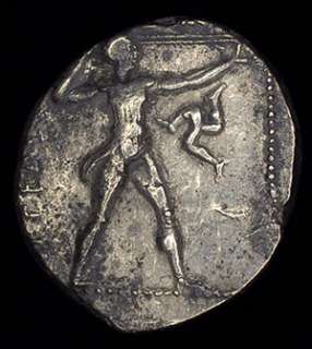 high quality, well struck ancient Greek solid silver Aspendos stater 