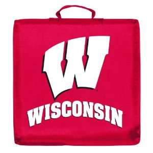    Wisconsin Badgers Team Logo Stadium Cushion: Sports & Outdoors