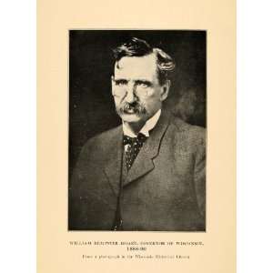  1918 Print WI Governor William Dempster Hoard 1888 90 