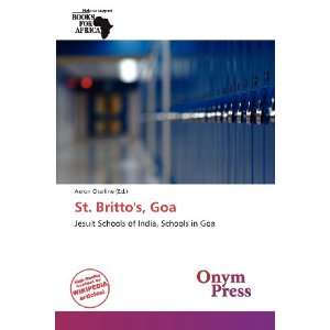  St. Brittos, Goa (9786139332700) Aeron Charline Books