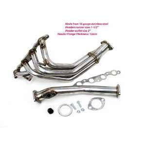  84 87 Toyota AE86 Corolla GTS 2pcs Stainless Steel Exhaust 