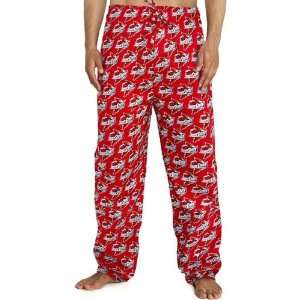  Iowa State Cyclones Unisex Red All Over Print Scrub Pants 