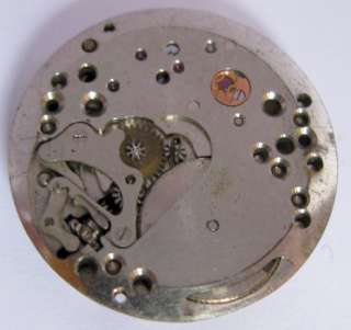 Used Tissot 27B   2 (3 hands) watch movement 16 jewels for part.