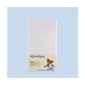  DK Pram Combed Cotton Flat Sheet   White: Baby