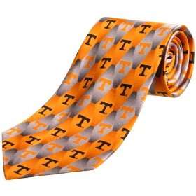  Tennessee Pattern 1 Silk Necktie: Sports & Outdoors