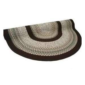   Mills Beantown 6 Round baked beans brown Area Rug: Home & Kitchen