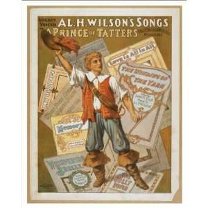  Historic Theater Poster (M), Golden voiced Al H Wilsons 