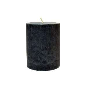 Set of 24 Crystalized Pillar Candle 3 X 4, Dark Blue   Wild Grass 