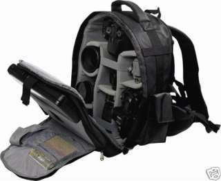 WrenyBlue DSLR Camera Backpack Tripod Holder Laptop Pch  