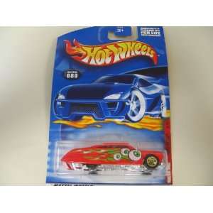  hot wheels monsters series red purple passion 80 4/4 2000 