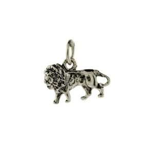  Sterling Silver Lion Charm: Eves Addiction: Jewelry