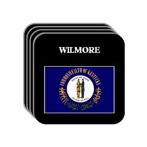 US State Flag   WILMORE, Kentucky (KY) Set of 4 Mini Mousepad Coasters